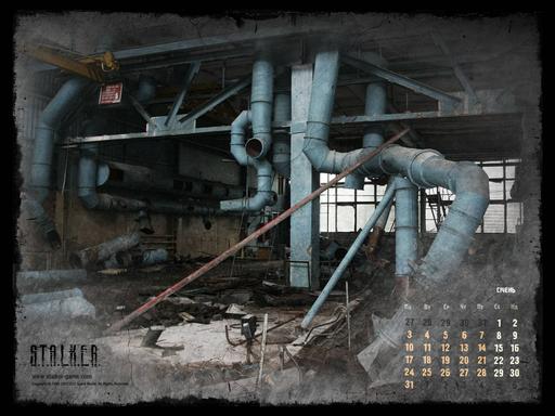 S.T.A.L.K.E.R. 2 - Официальный календарь на Январь 2011 года