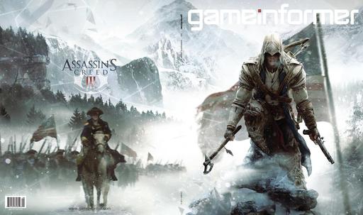 Assassin's Creed III - Обложка апрельского номера "Game Informer" и бокс-арт игры (Update 2)